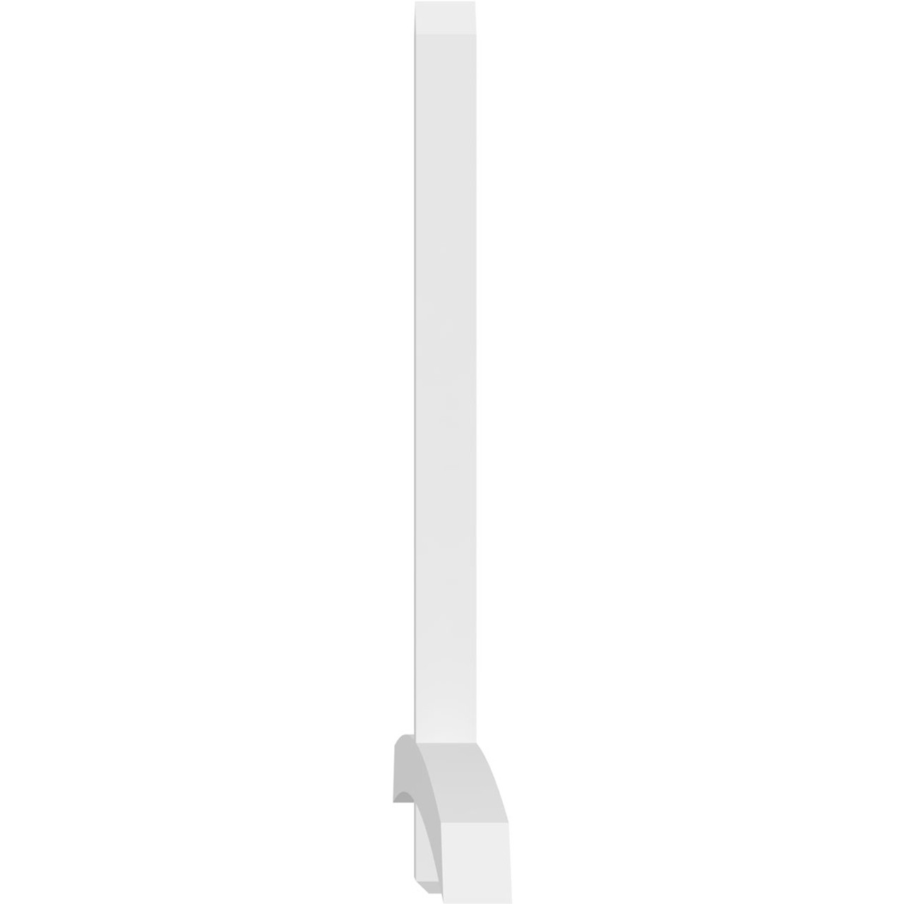 14/12 Pitch Bellingham Smooth Gable Bracket, PVC GBW096X56X0404BEL00PVC