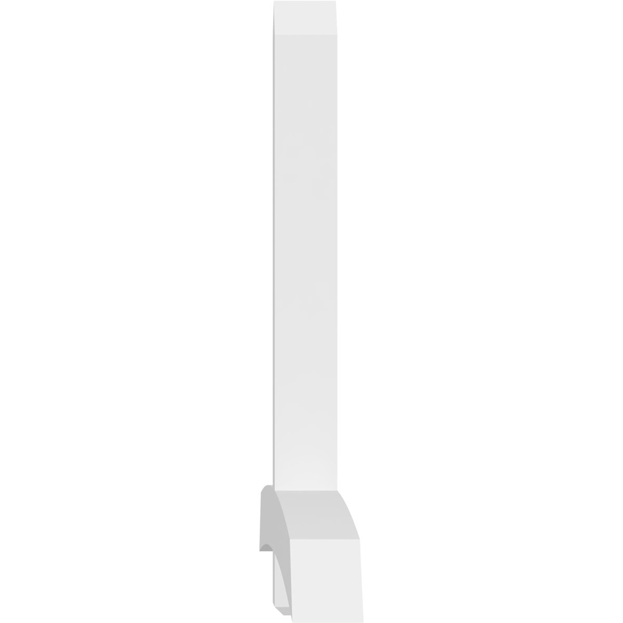 14/12 Pitch Bellingham Smooth Gable Bracket, PVC GBW096X56X0606BEL00PVC