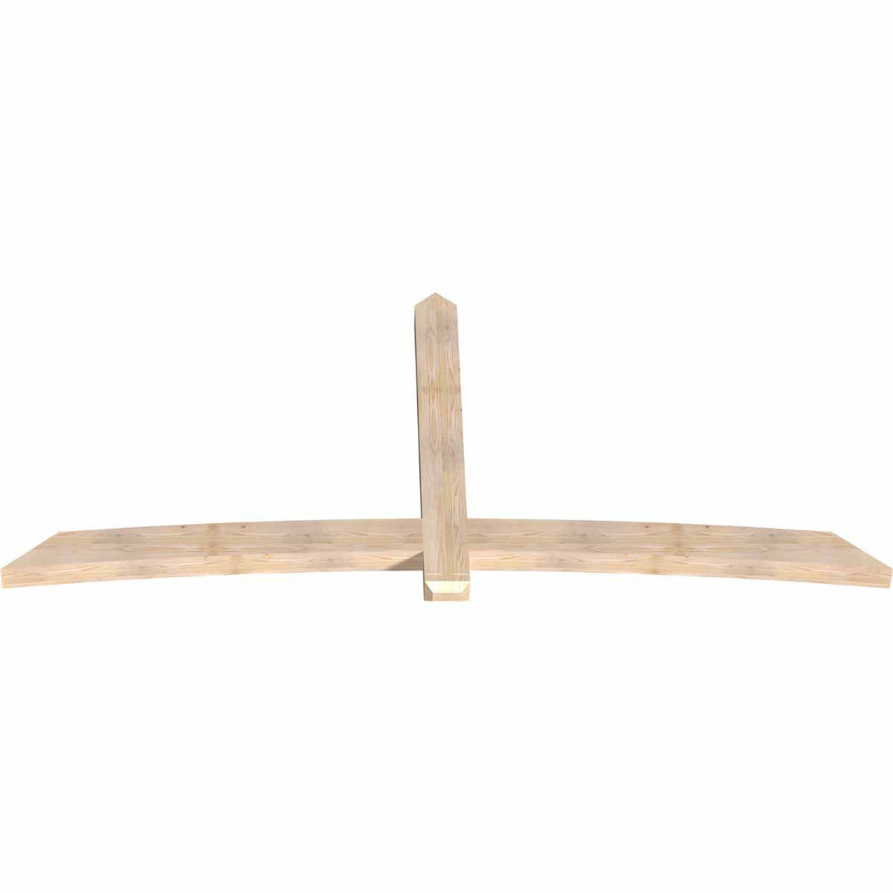 11/12 Pitch Bellingham Smooth Gable Bracket, PVC GBW108X49X0406BEL00PVC