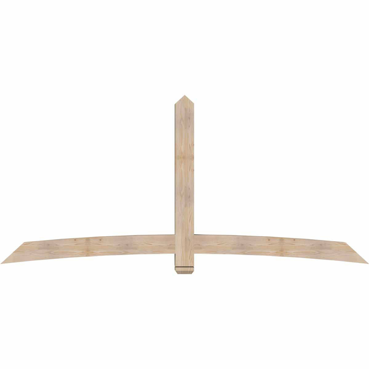 11/12 Pitch Bellingham Smooth Gable Bracket, PVC GBW108X49X0606BEL00PVC