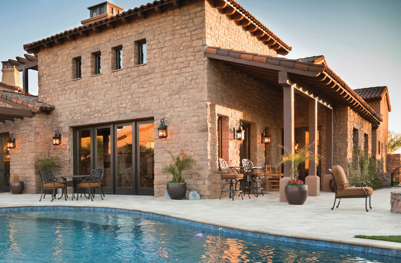 3 1/2"W x 7 1/2"H x 24"D Bullnose Rough Sawn Wood Grain Rafter Tails 8 inch 8/12 Pitch 4 Pack BMRTBL4X8X24RSP8-4PK by Fypon