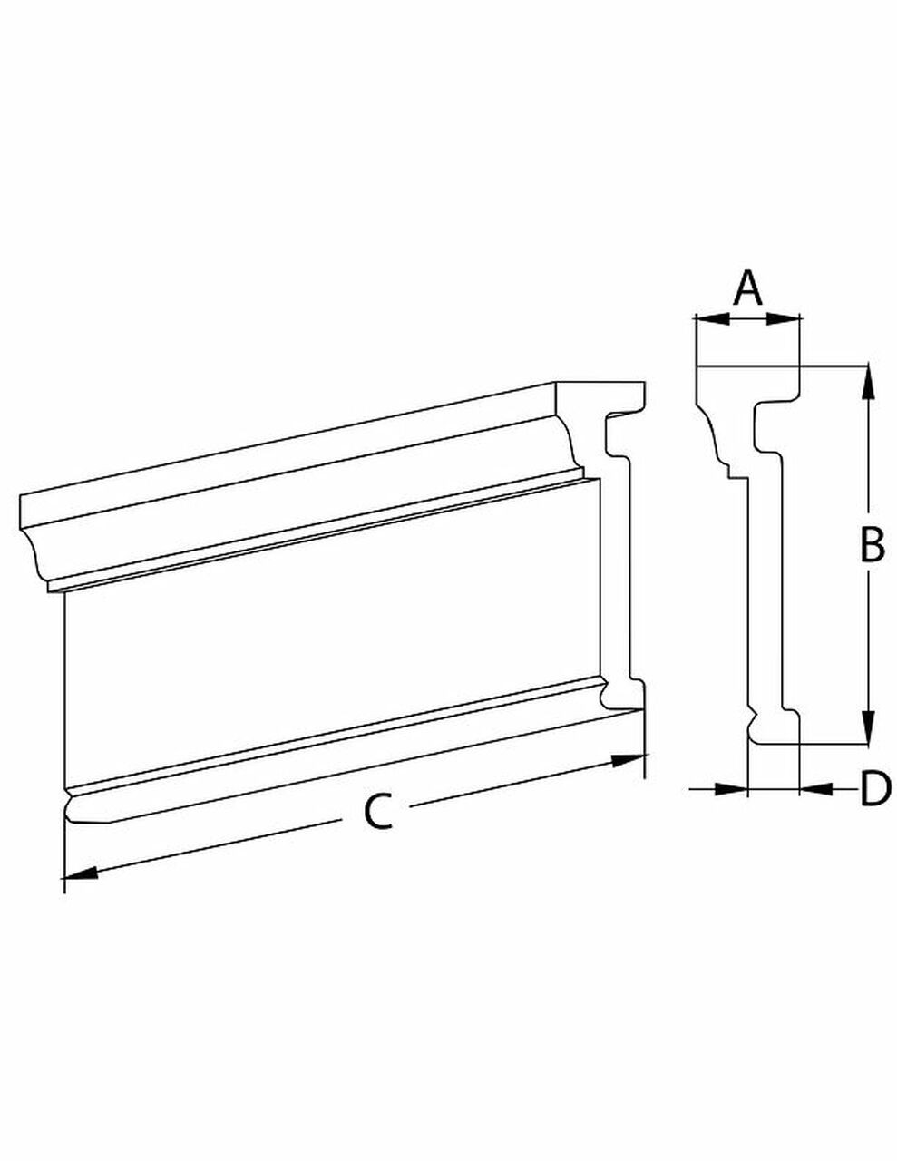 Crown Molding - Lip MLD226-10