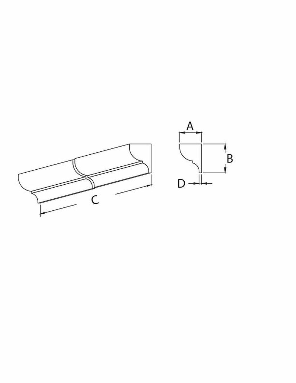 Molding - Base Cap MLD649-16