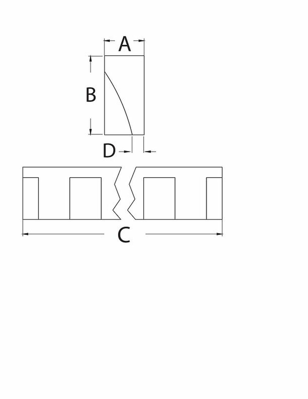 Molding - Dentil MLD303-5