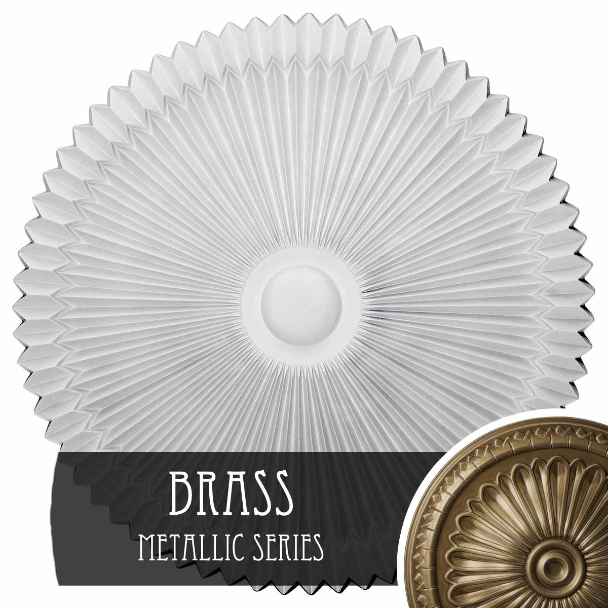 Ekena Millwork - CM24SHBRS