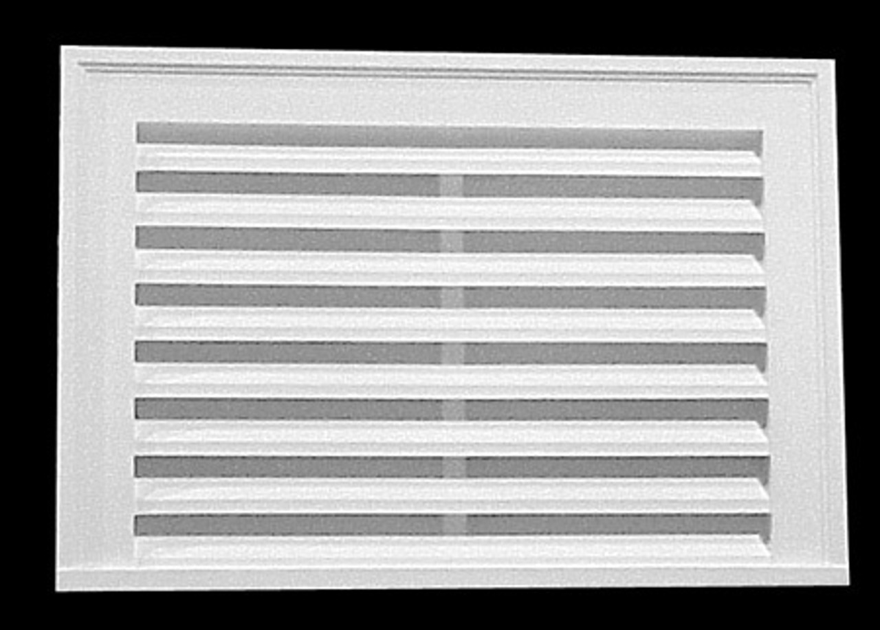 RLH2618C Horizontal Decorative Rectangle Louver Vent