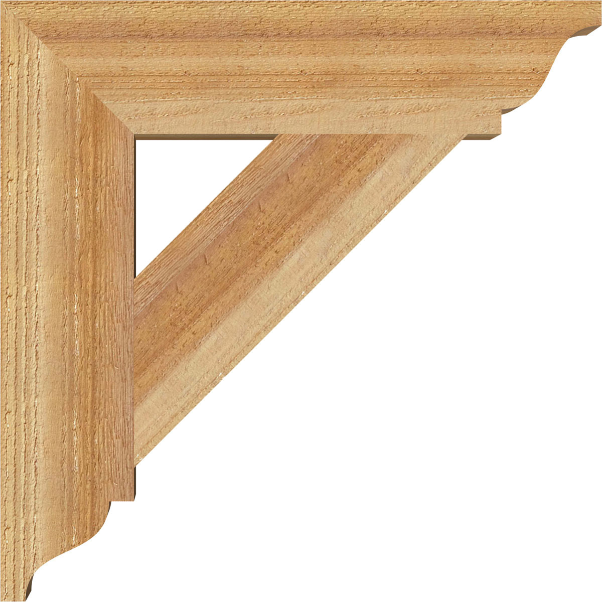 Ekena Millwork - BKT04X18X18TRA01RWR