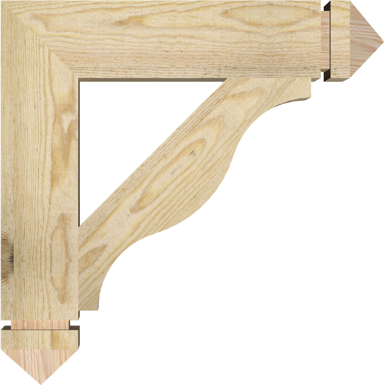 Ekena Millwork - BKT04X20X20FST03RDF