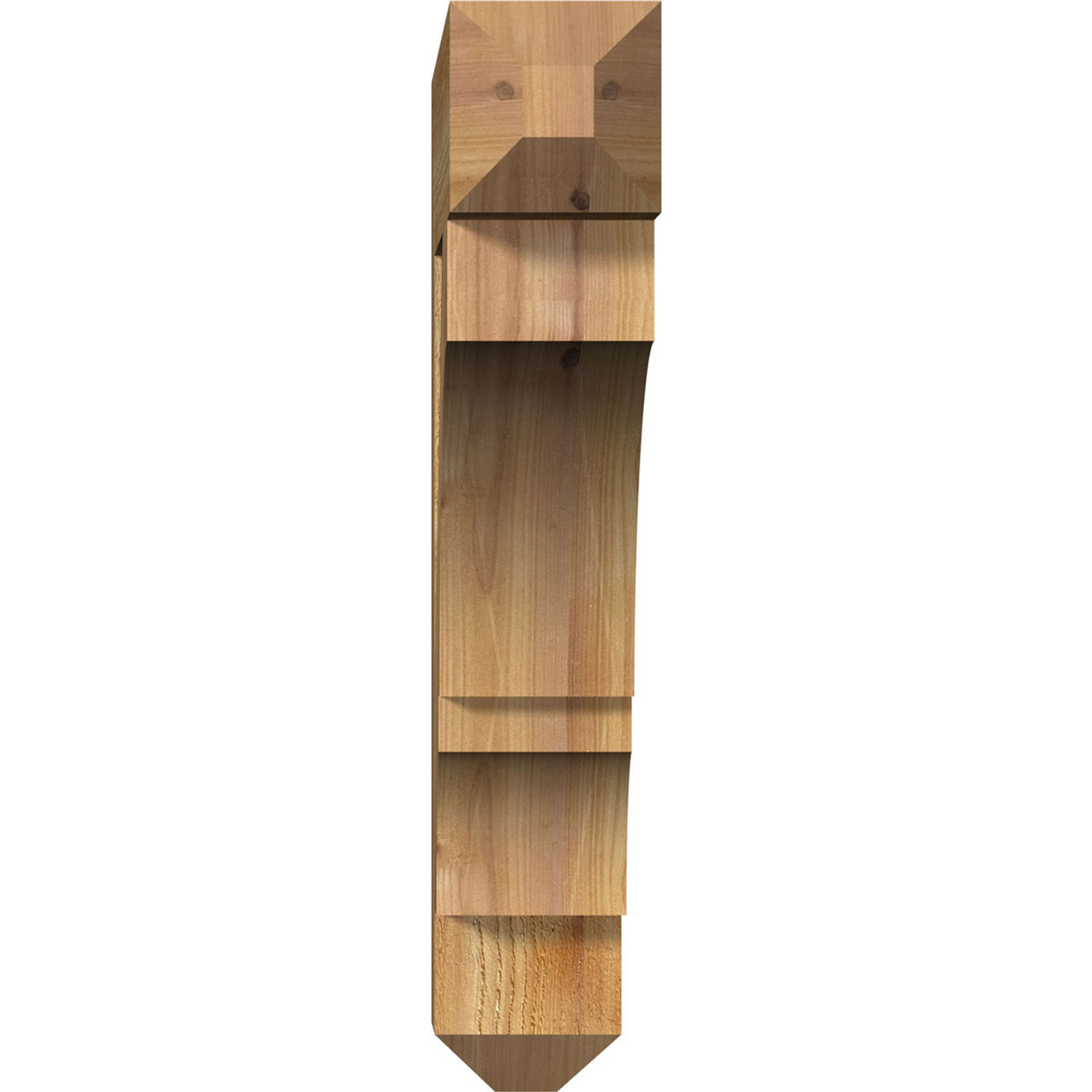 Ekena Millwork - BKT04X22X22BOA04RWR