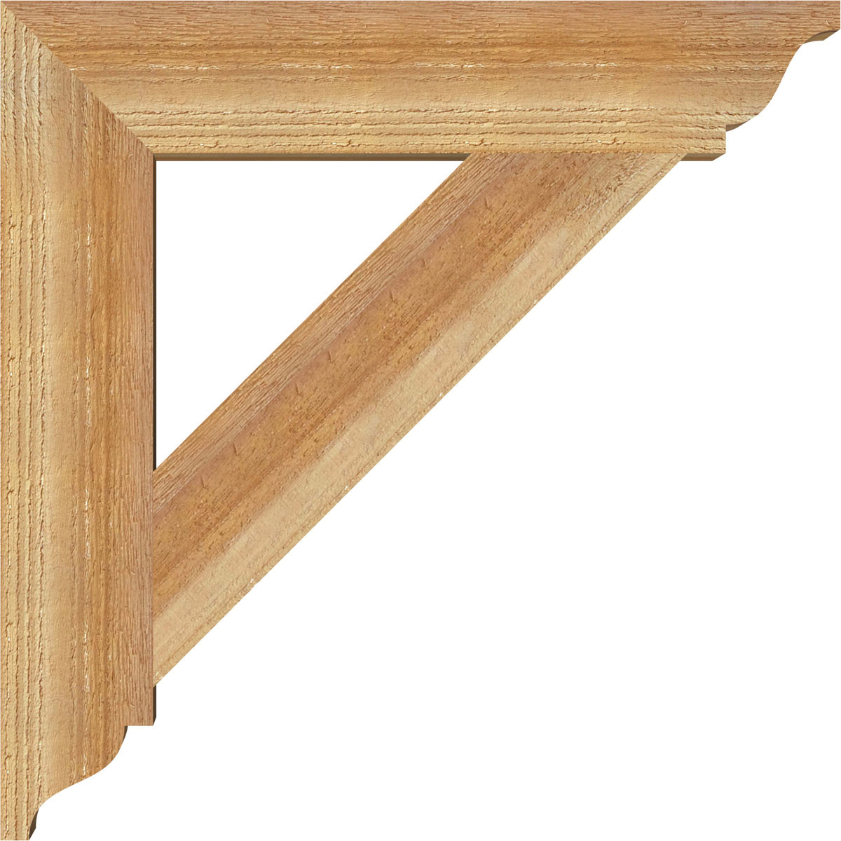 Ekena Millwork - BKT04X22X22TRA01RWR