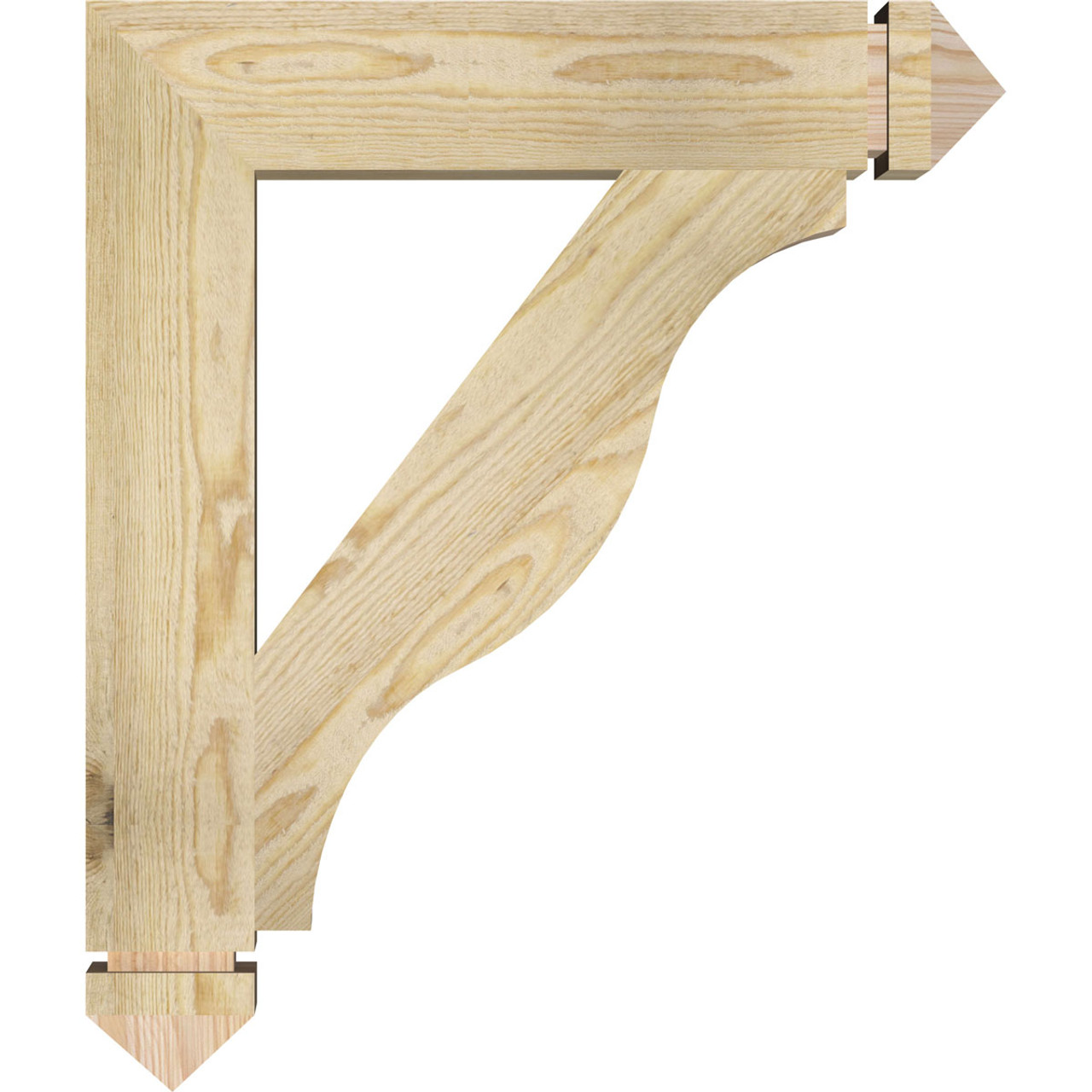 Ekena Millwork - BKT04X22X26FST03RDF