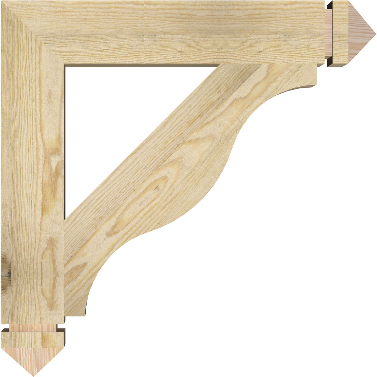 Ekena Millwork - BKT04X24X24FST03RDF