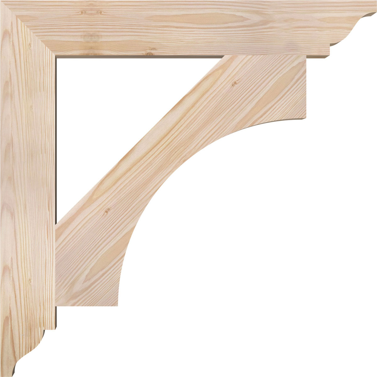 Ekena Millwork - BKT04X24X24WTL01SDF