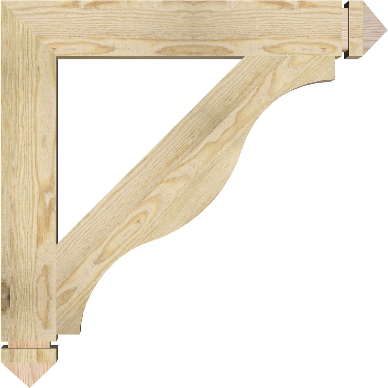 Ekena Millwork - BKT04X28X28FST03RDF