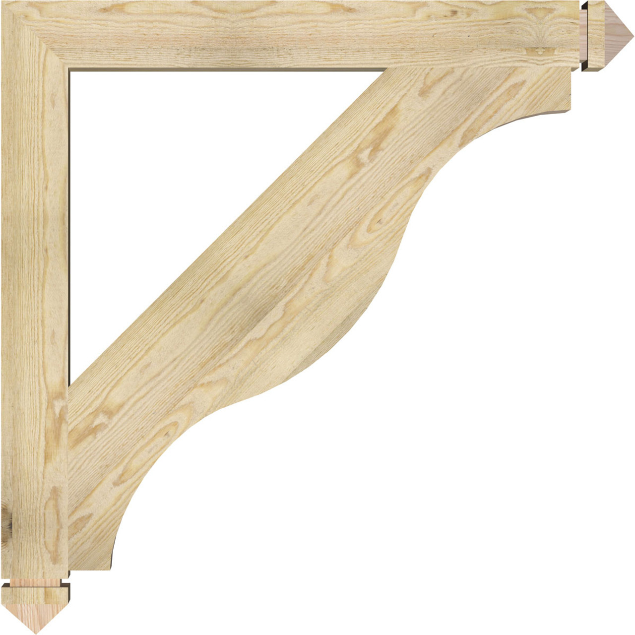 Ekena Millwork - BKT04X38X38FST03RDF