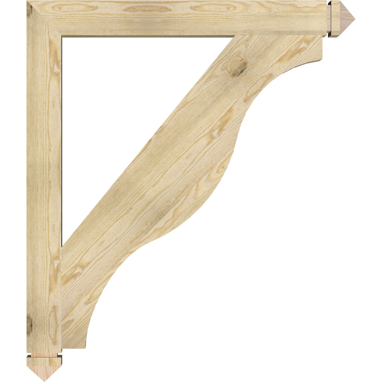 Ekena Millwork - BKT04X38X44FST03RDF