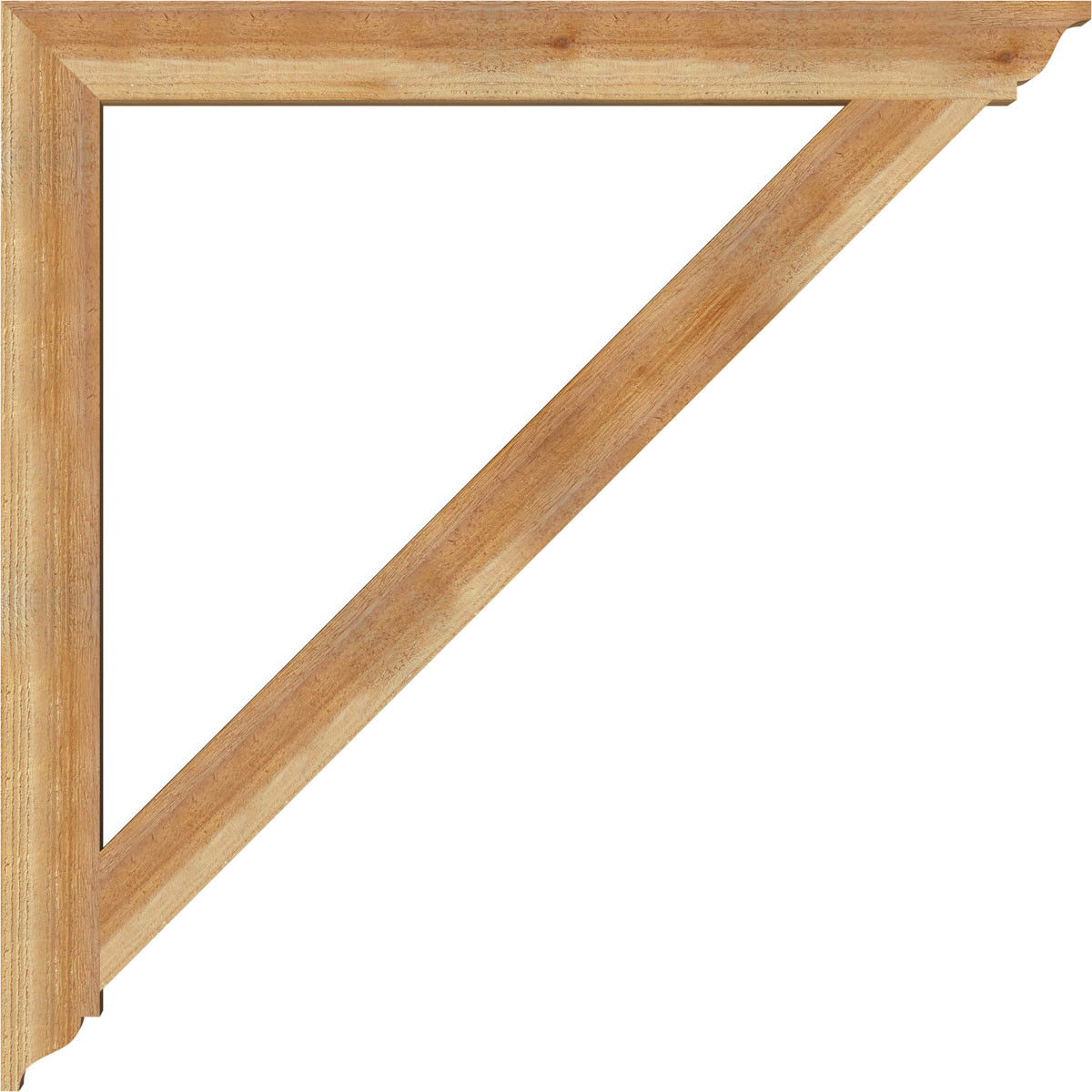 Ekena Millwork - BKT04X44X44TRA01RWR