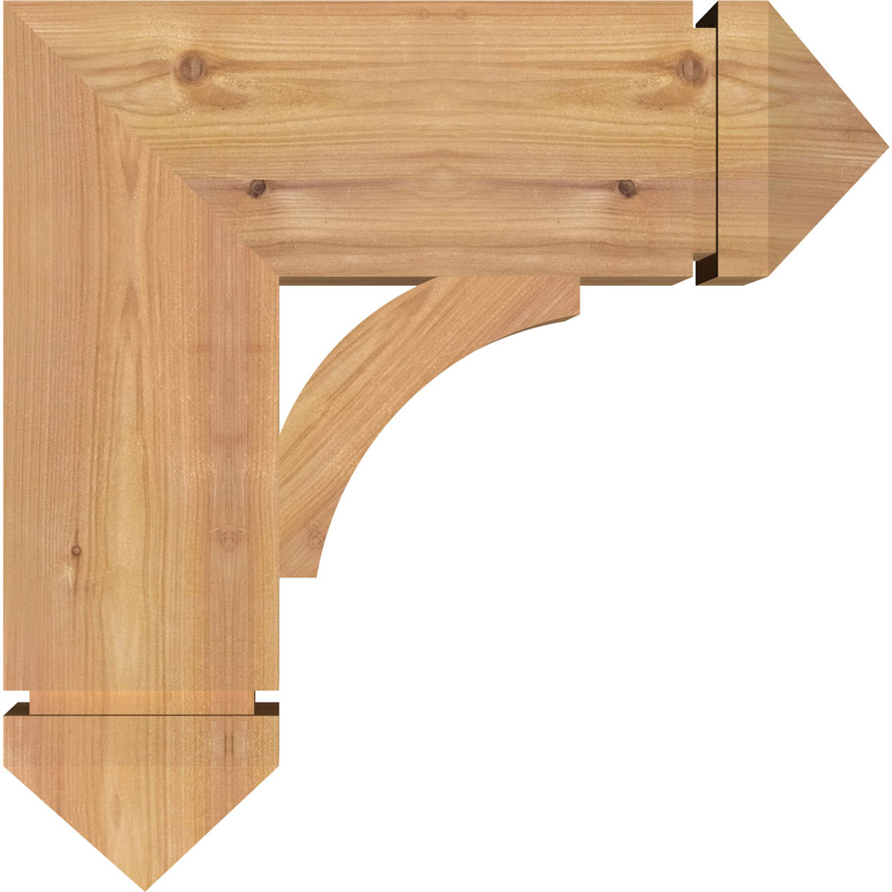 Ekena Millwork - BKT06X18X18THR03SWR
