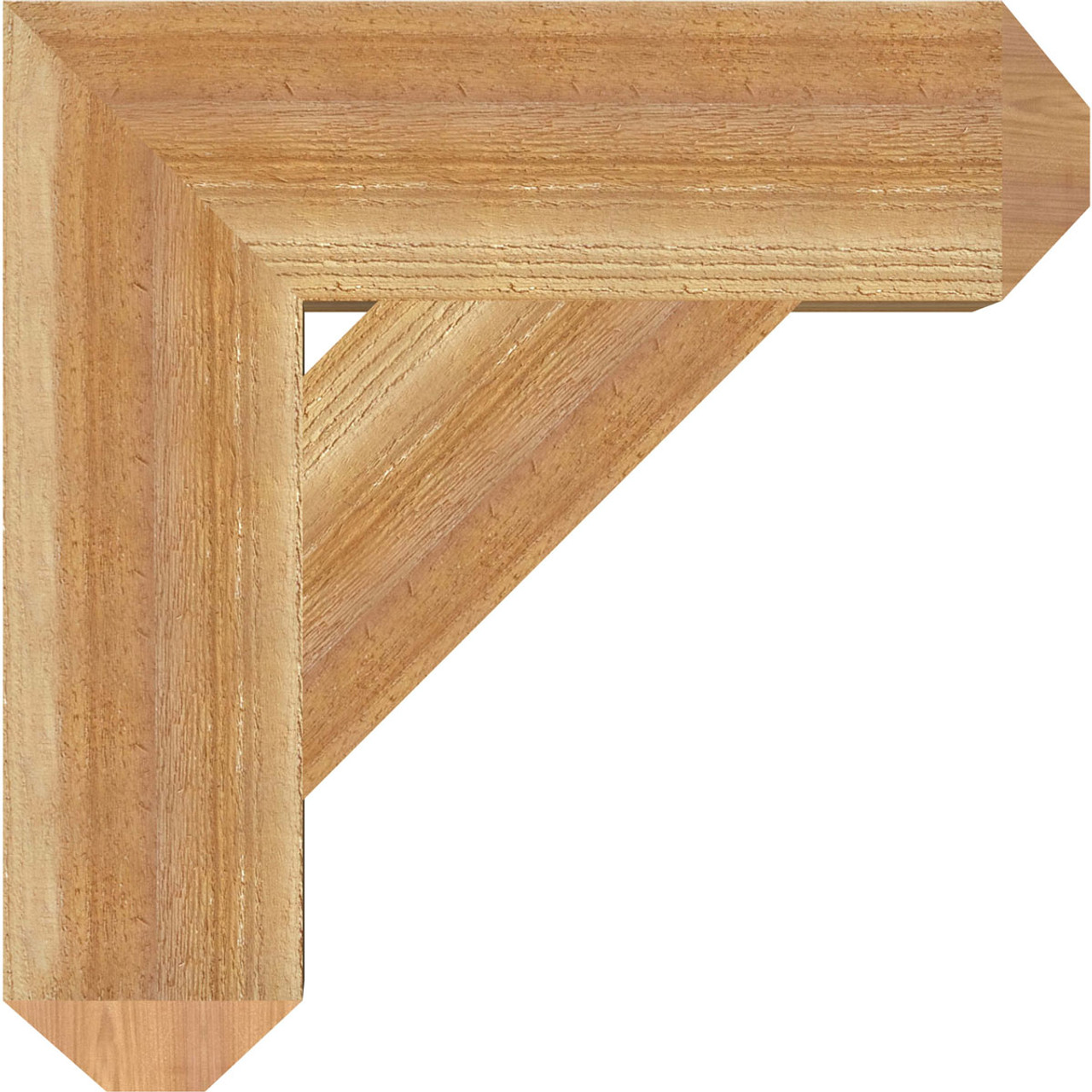 Ekena Millwork - BKT06X22X22TRA04RWR