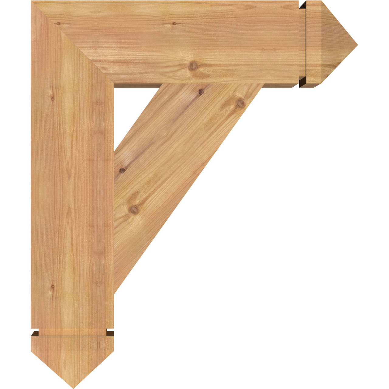 Ekena Millwork - BKT06X22X26TRA03SWR