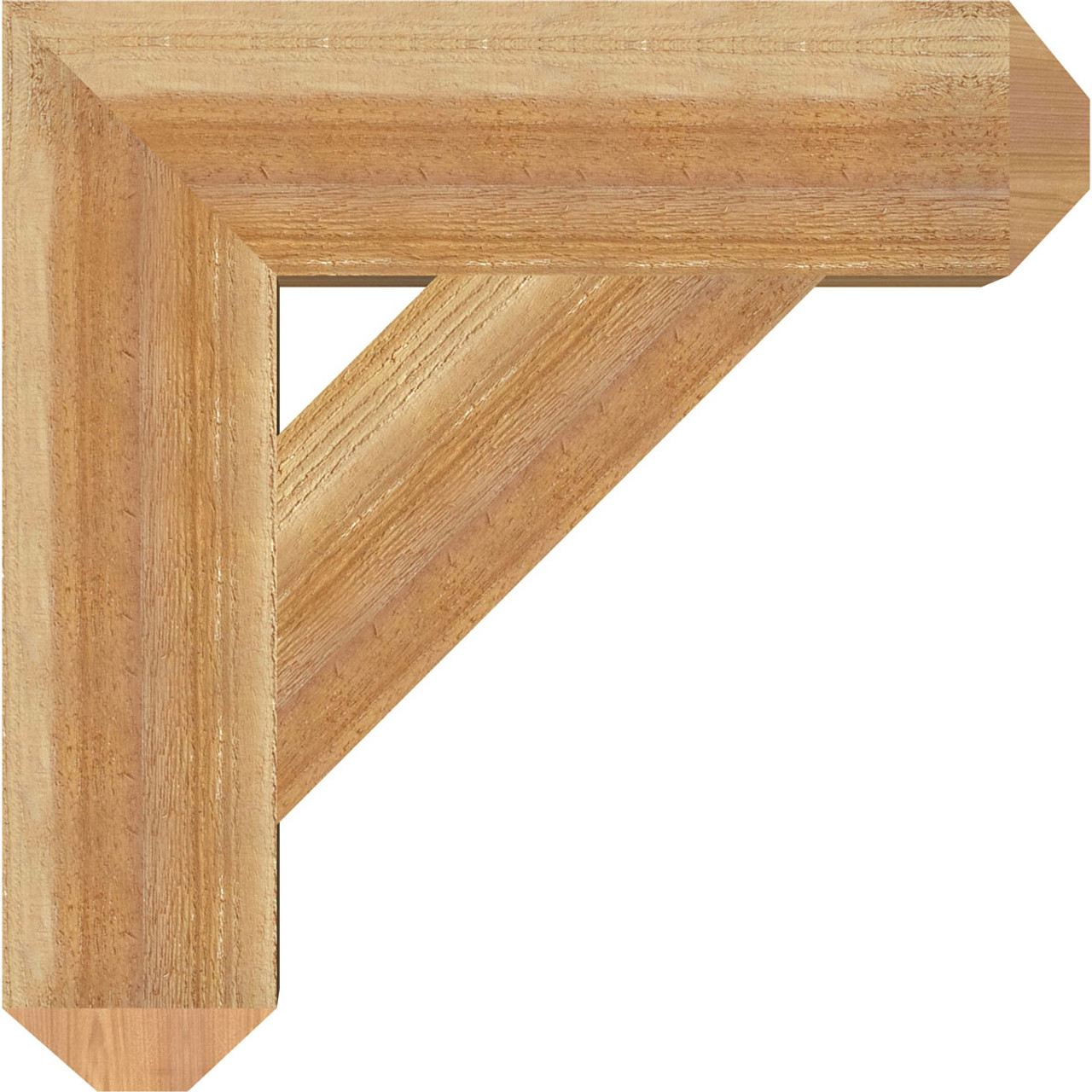 Ekena Millwork - BKT06X24X24TRA04RWR