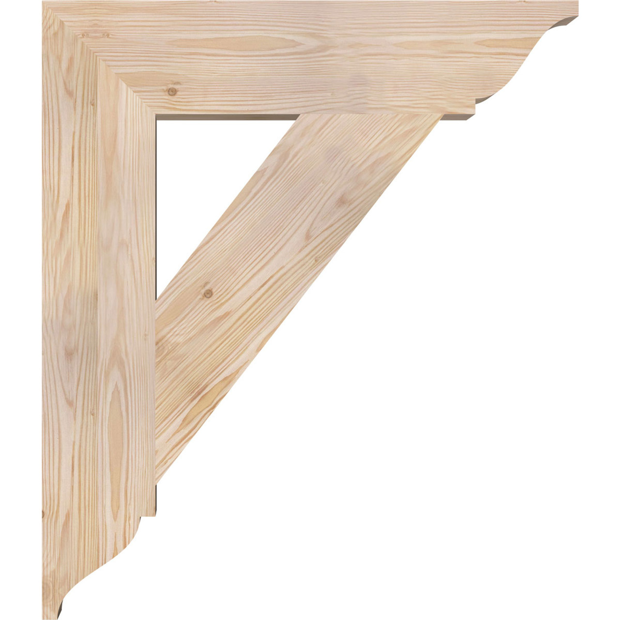 Ekena Millwork - BKT06X26X30TRA01SDF