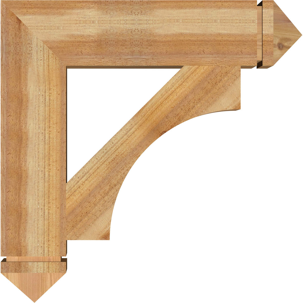 Ekena Millwork - BKT06X28X28WTL03RWR