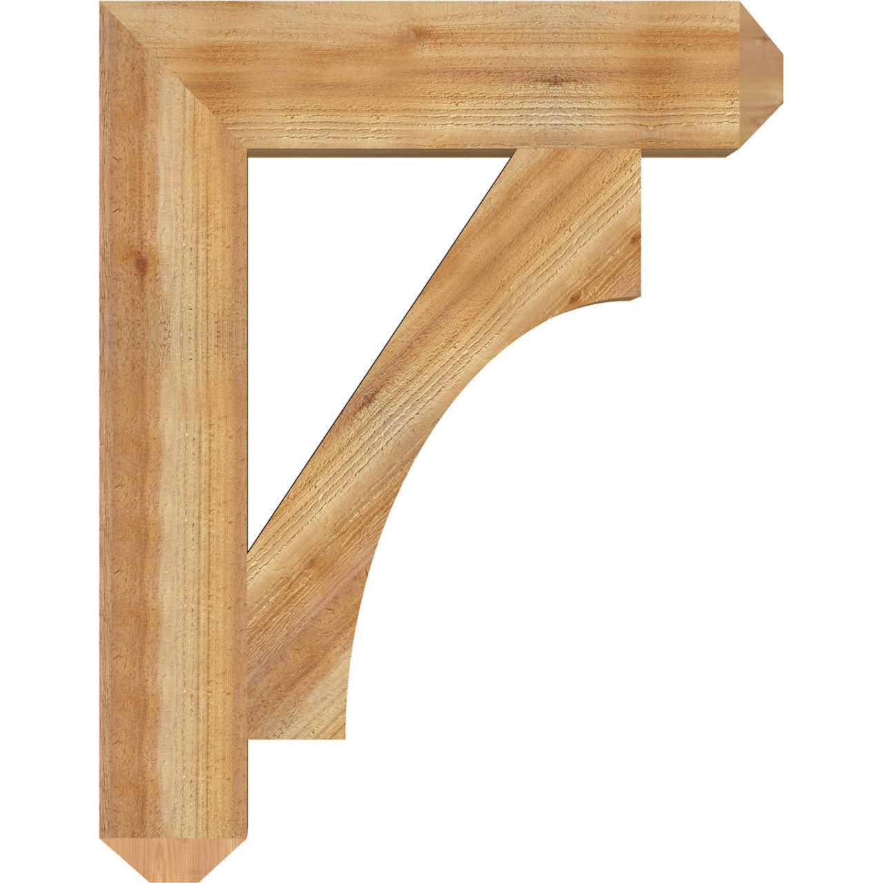 Ekena Millwork - BKT06X28X36WTL04RWR
