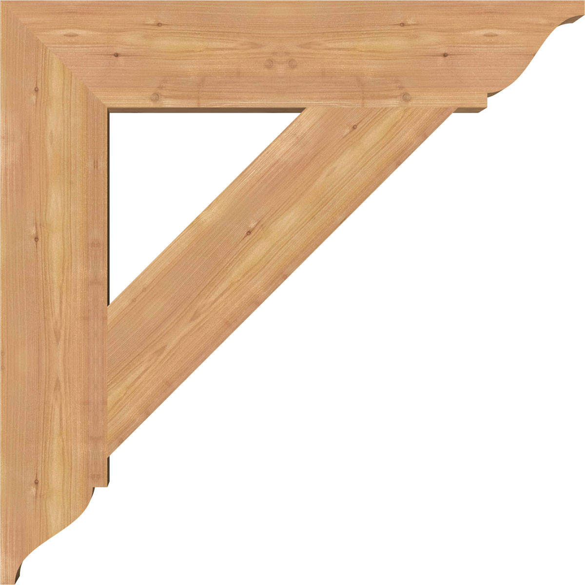 Ekena Millwork - BKT06X30X30TRA01SWR