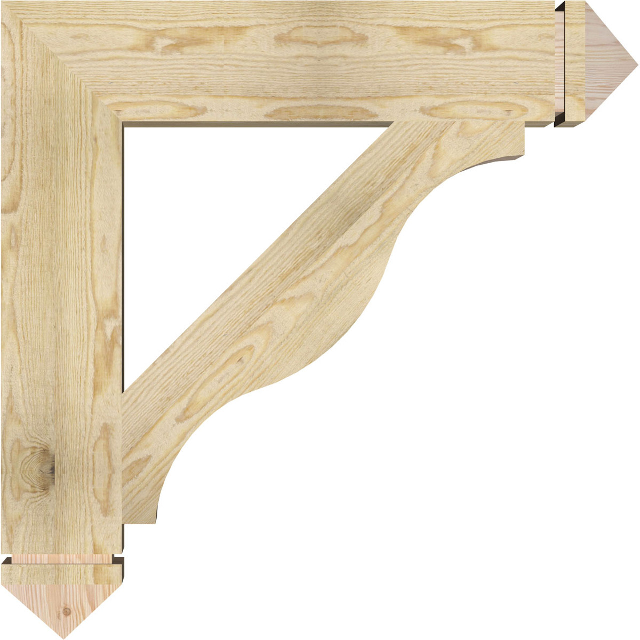 Ekena Millwork - BKT06X32X32FST03RDF