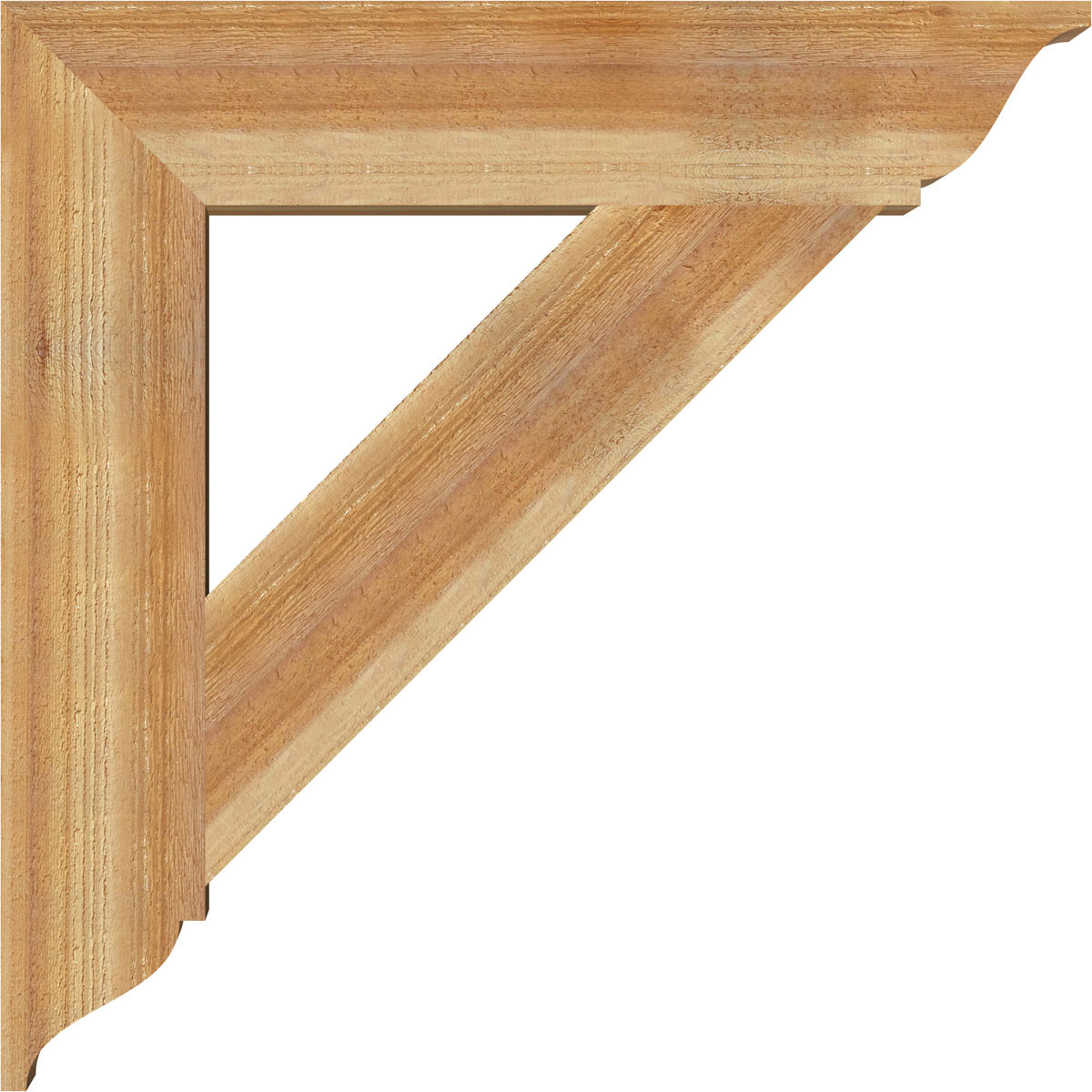 Ekena Millwork - BKT06X32X32TRA01RWR