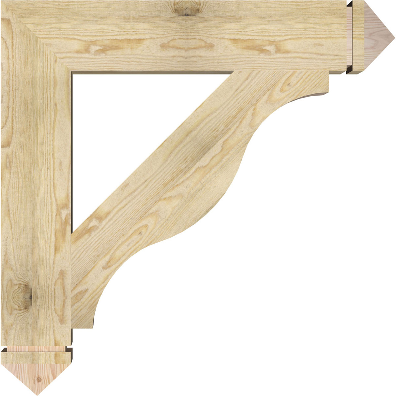 Ekena Millwork - BKT06X34X34FST03RDF