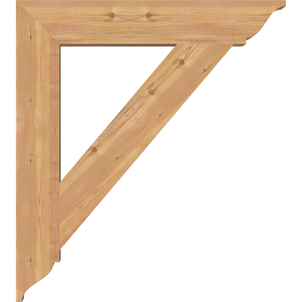 Ekena Millwork - BKT06X34X38TRA01SWR