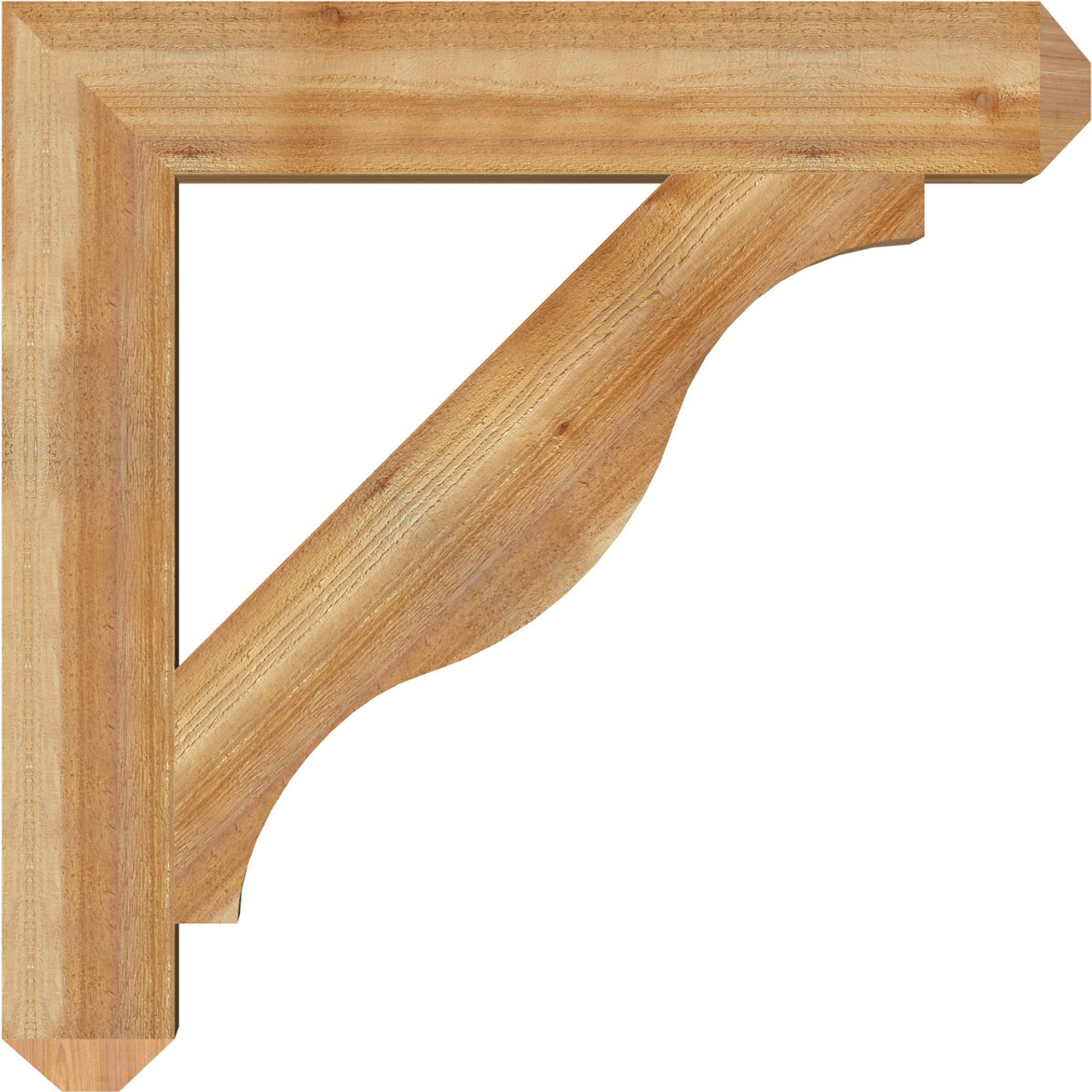 Ekena Millwork - BKT06X38X38FST04RWR