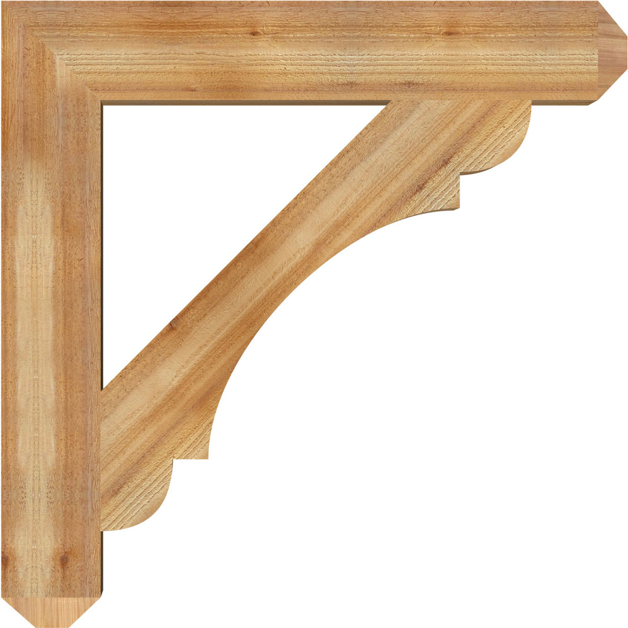 Ekena Millwork - BKT06X38X38OLY04RWR