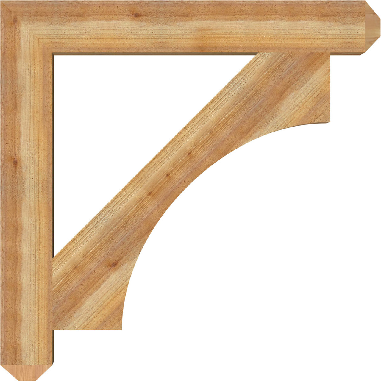 Ekena Millwork - BKT06X44X44WTL04RWR