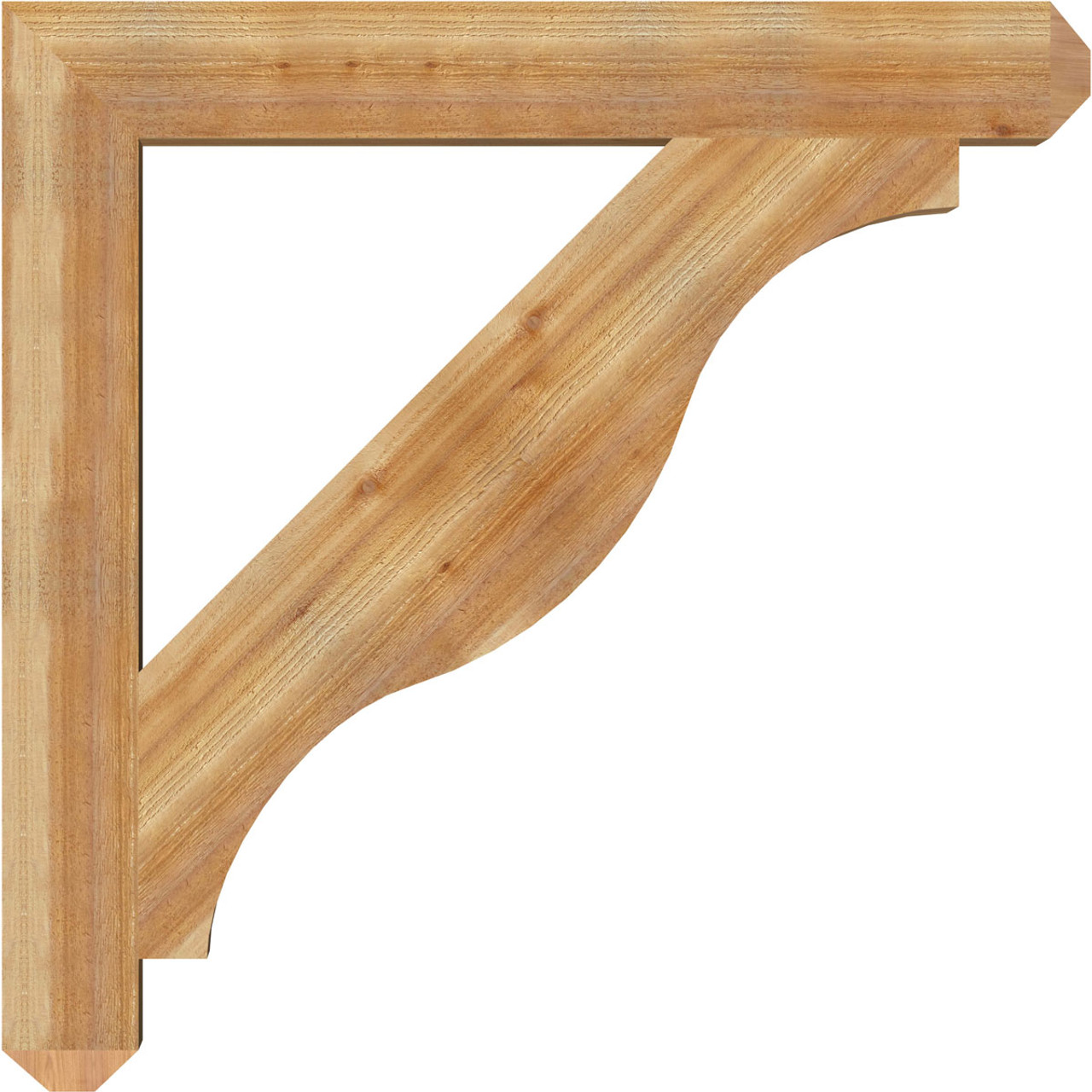 Ekena Millwork - BKT06X48X48FST04RWR