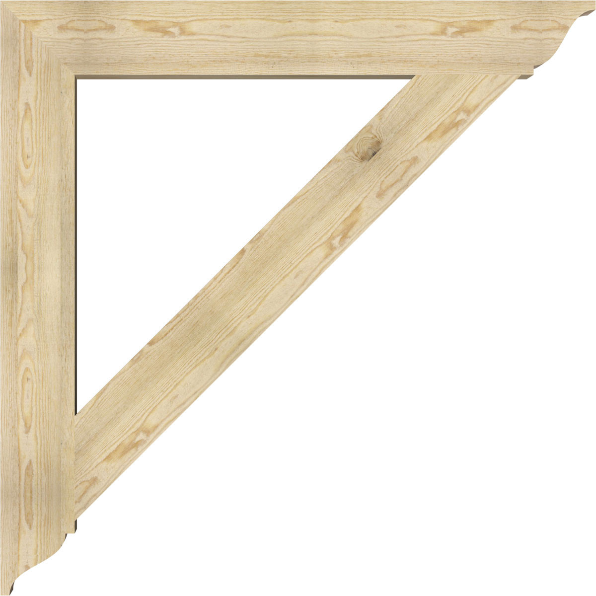 Ekena Millwork - BKT06X48X48TRA01RDF