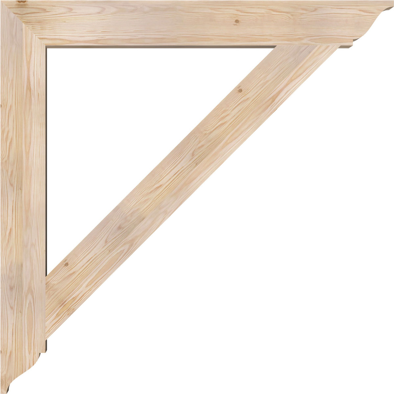 Ekena Millwork - BKT06X48X48TRA01SDF