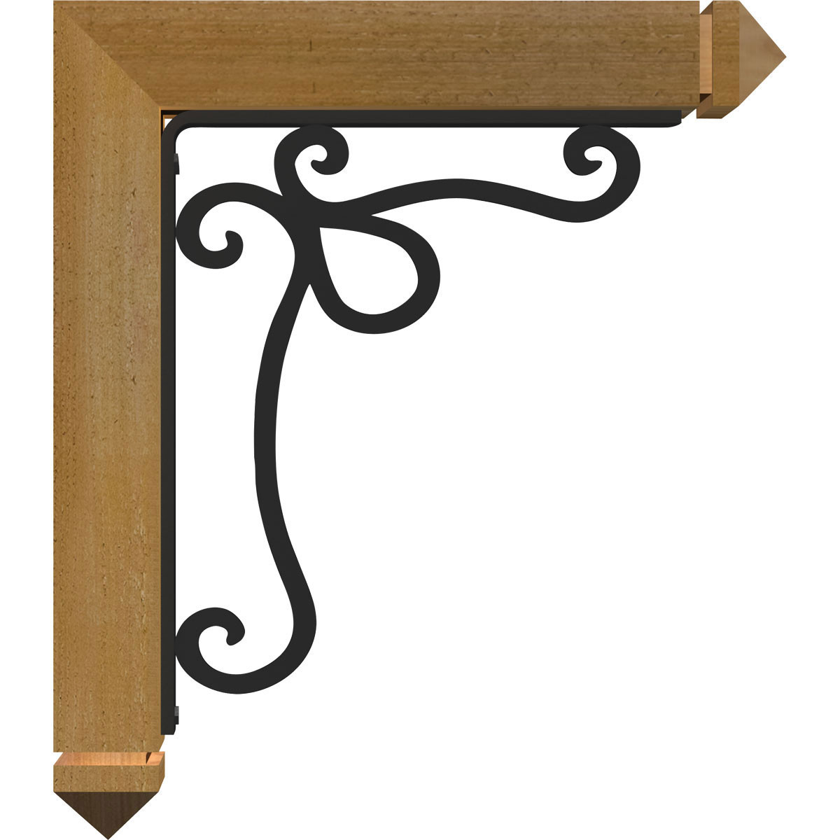 Ekena Millwork - BKTI0204X14X16RC3SOL03