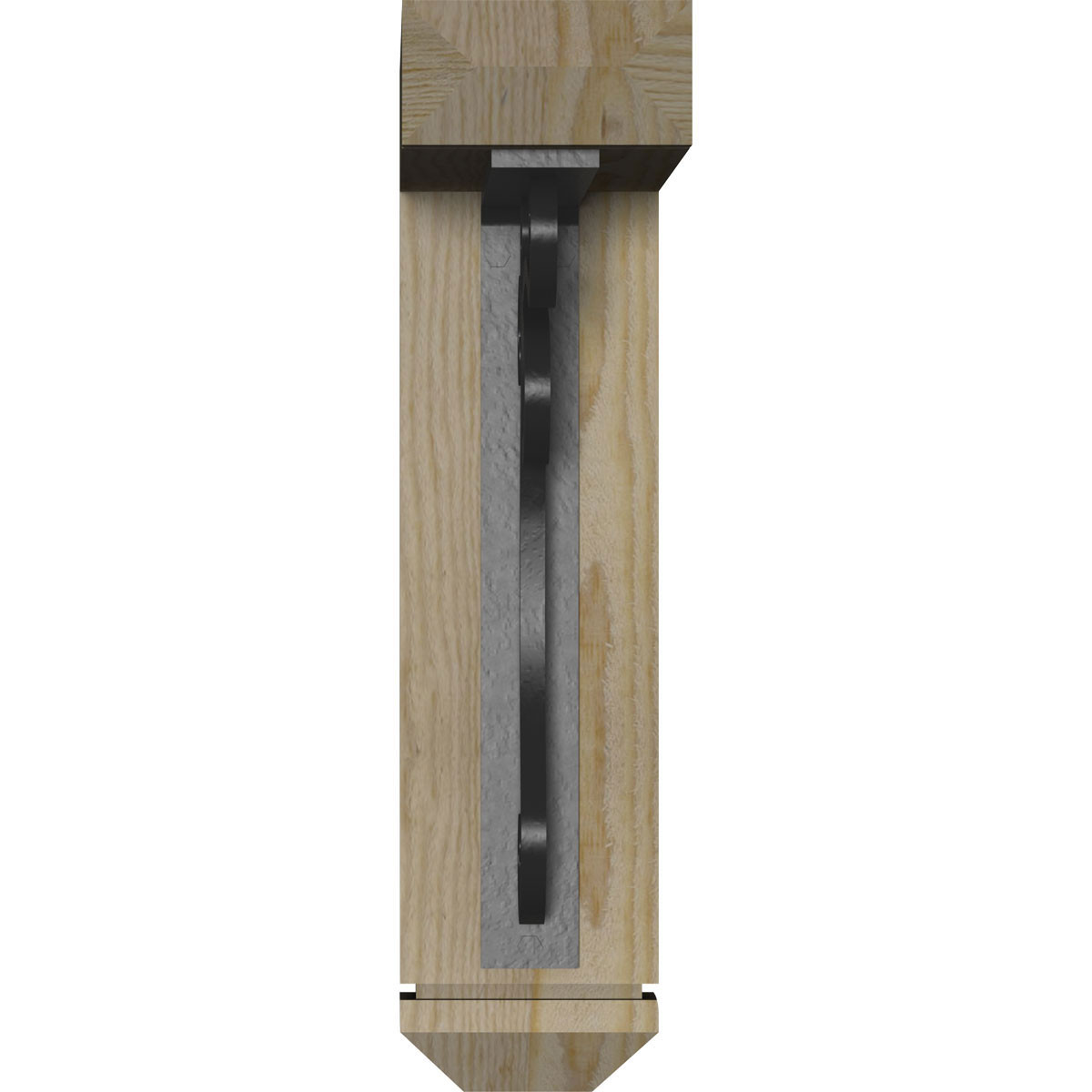 Ekena Millwork - BKTI0204X14X16RF3SOL03