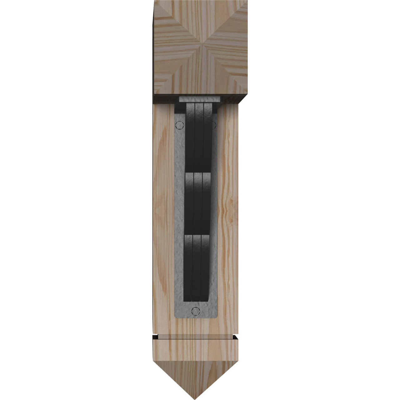 Ekena Millwork - BKTI0404X16X18SF3TLO06 Ekena Millwork - BKTI0404X16X18SF3TLO06