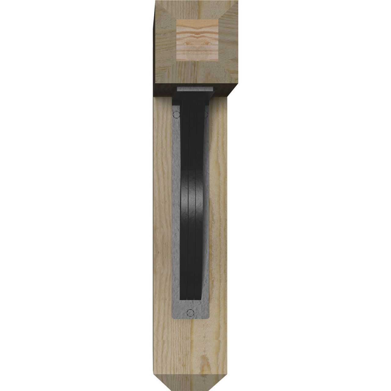 Ekena Millwork - BKTI0404X18X20RF4TMI07