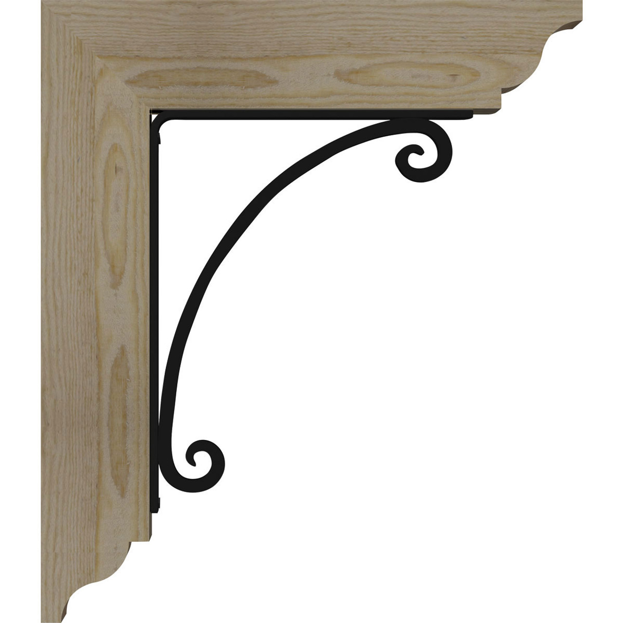 Ekena Millwork - BKTI0404X20X23RF1TLE08
