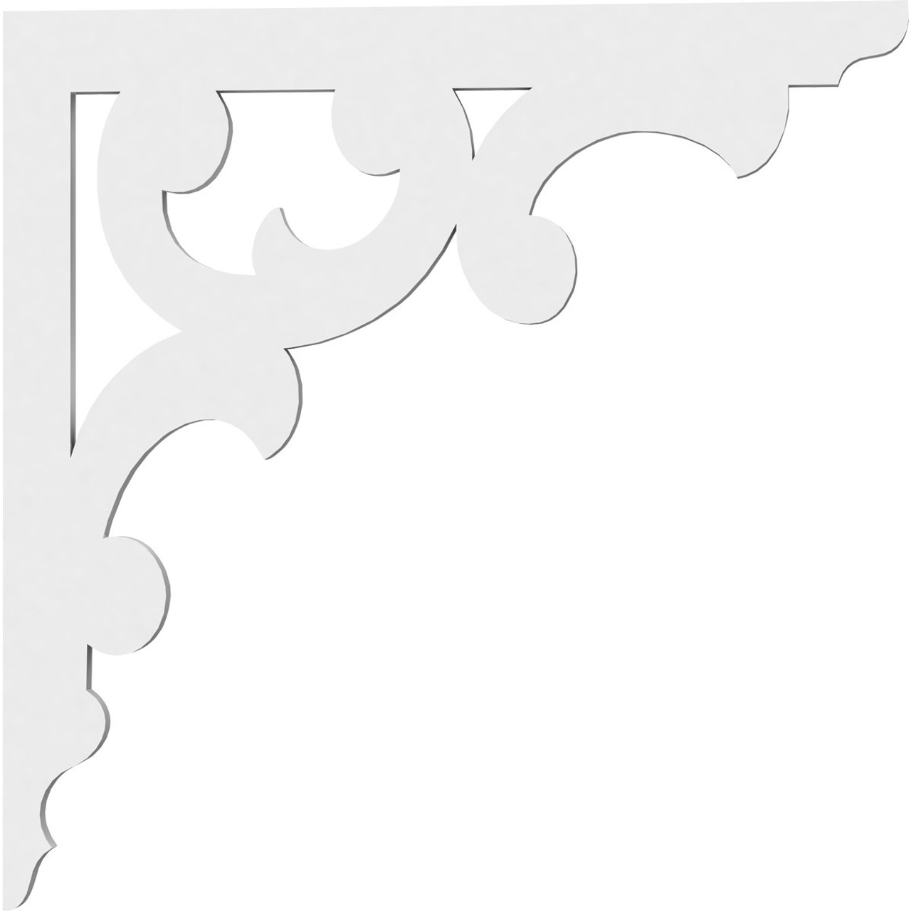 Ekena Millwork - BKTP01X18X18VI