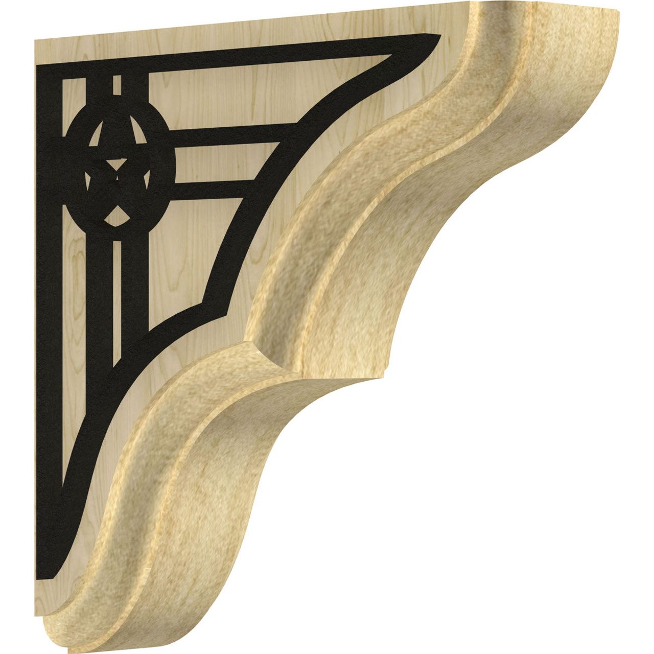 Ekena Millwork - BKTW02X06X06STAUBLMA