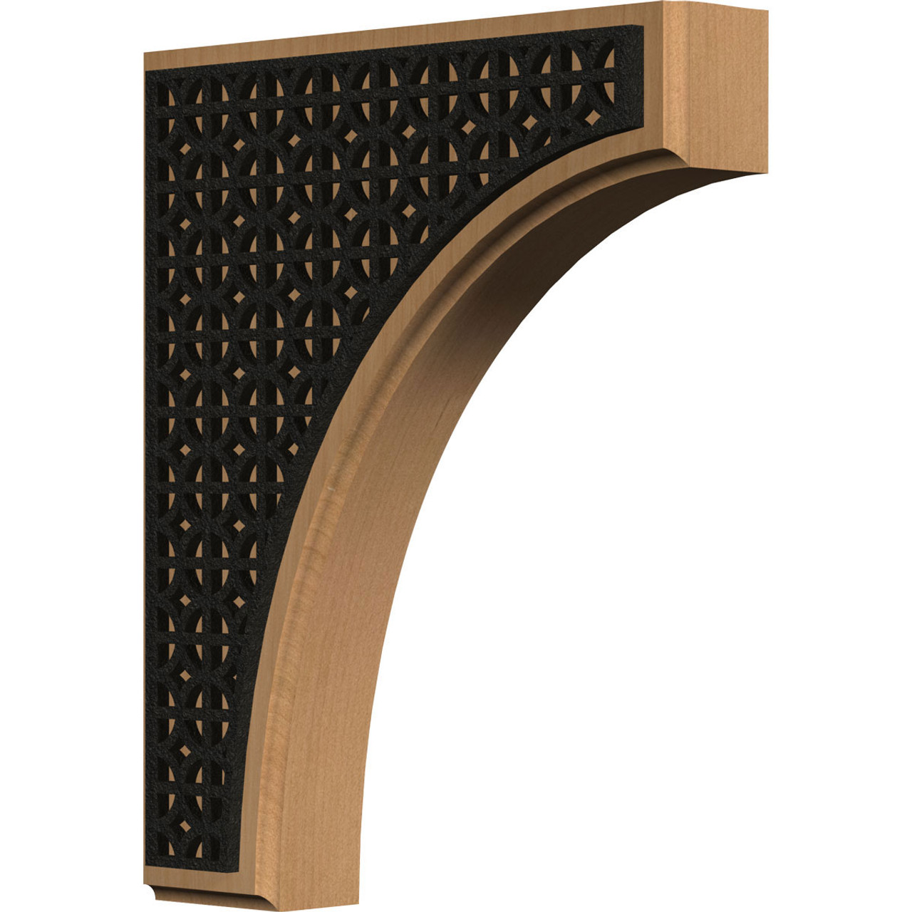 Ekena Millwork - BKTW02X08X10CVTUBLCH