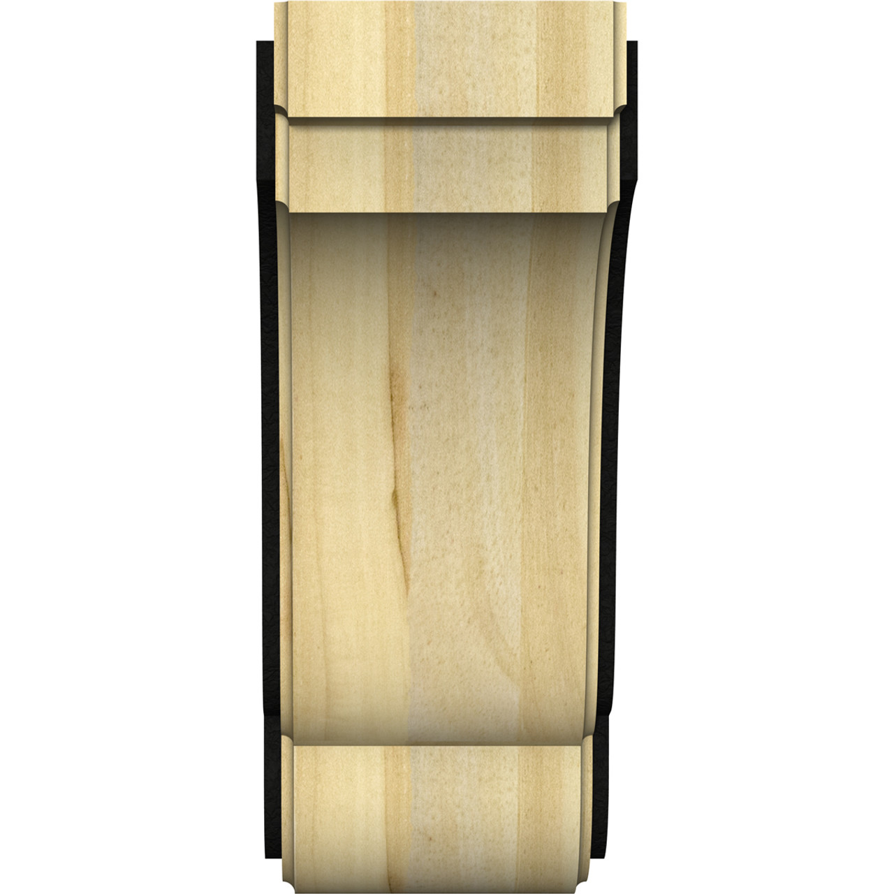 Ekena Millwork - BKTW04X07X10BEVIBLRW Ekena Millwork - BKTW04X07X10BEVIBLRW