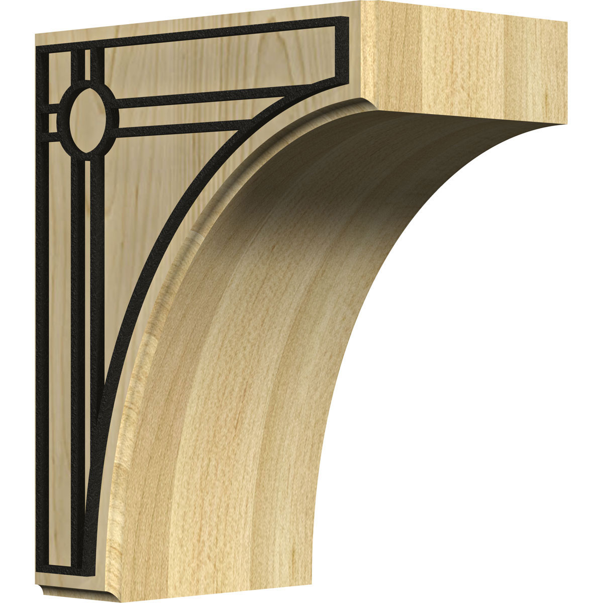 Ekena Millwork - BKTW05X08X10CVPOBLMA