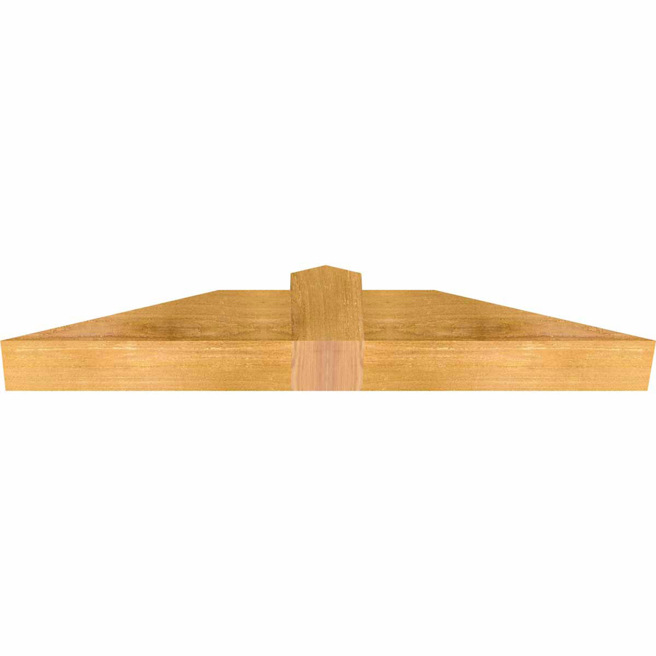 4/12 Pitch Portland Rough Sawn Timber Gable Bracket GBW036X06X0404POR00RWR